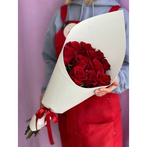 Купить на заказ 15 красных роз с доставкой в Кульсарах